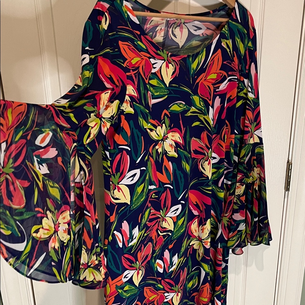 Westport Vibrant Floral Mini Dress